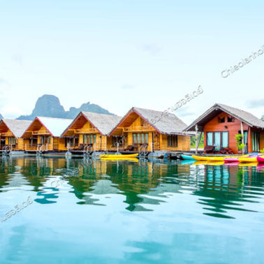 แพคีรีวาริน ที่พักเขื่อนเชี่ยวหลาน ของเอกชน