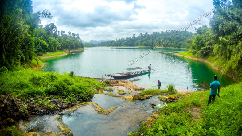 น้ำตกบางหอย เขื่อนเชี่ยวหลาน น้ำตกบางหอย เขื่อนเชี่ยวหลาน