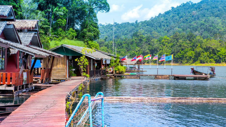 แพคลองคะ เขื่อนเชี่ยวหลาน แพคลองคะ เขื่อนเชี่ยวหลาน