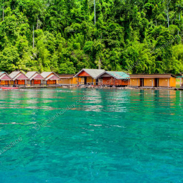 แพนางไพร แพอุทยานเขื่อนเชี่ยวหลาน