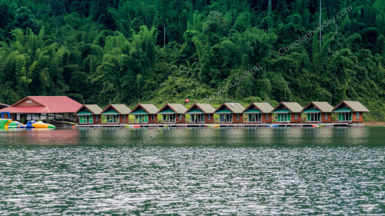 แพภูตะวัน ที่พักเขื่อนเชี่ยวหลาน
